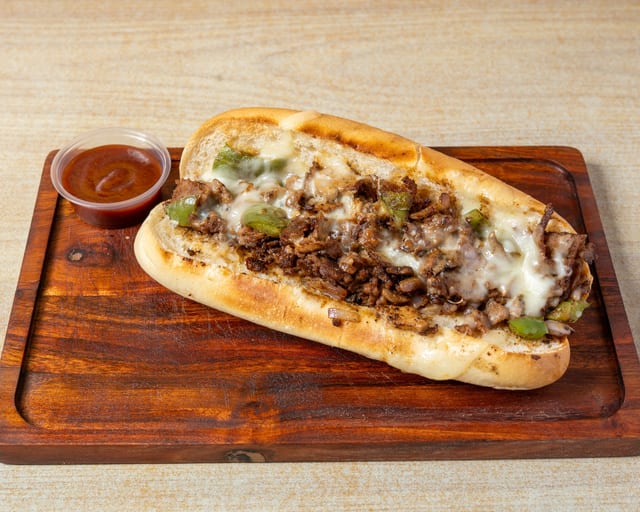 Philly Cheesesteak Sub.