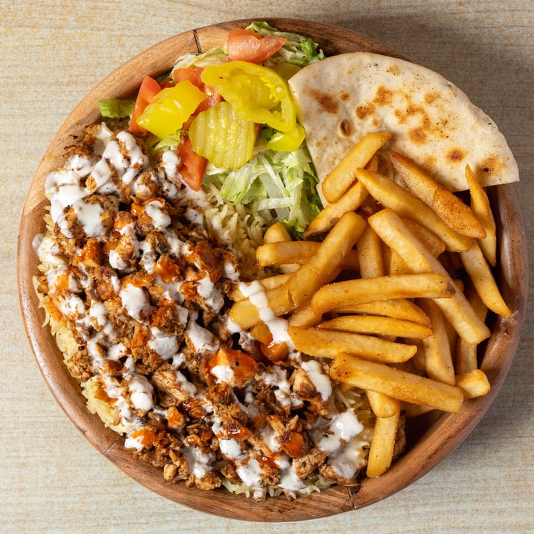 Delicious Chicken Shawarma Awaits