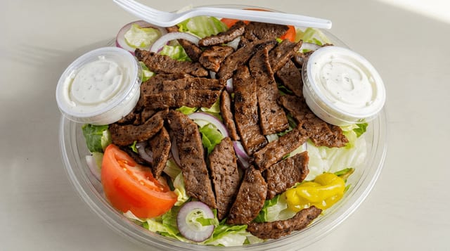 Gyro Salad.