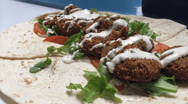 Falafel Wrap.