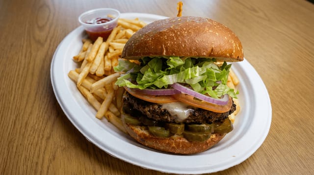 Spicy Jalapeño Burger.