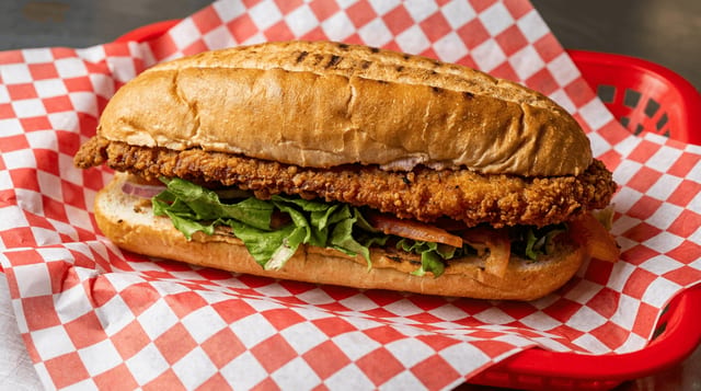 Crispy Chicken Wrap.