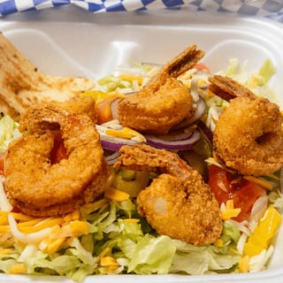 Fried Shrimp Salad