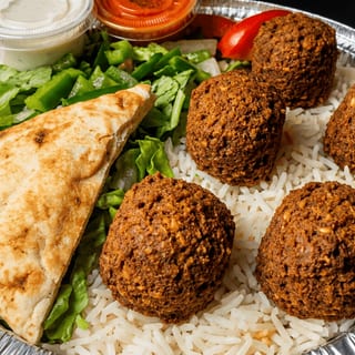Falafel Rice Platter