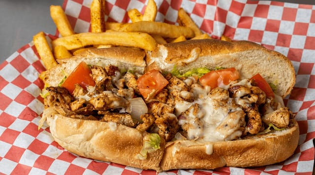 Jerk Chicken Sub.